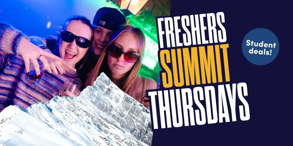 BARBARA'S CARDIFF FRESHERS 2026: SUMMIT THURSDAYS