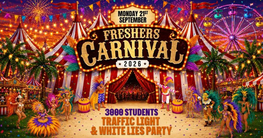 🎡🎟️ FRESHERS CARNIVAL 🎡🎟️ | 🟢🟠🔴 TRAFFIC LIGHT & WHITE LIES PARTY 🔴🟠🟢 NEWCASTLE'S ONLY SUPERCLUB DIGITAL | 3000+ STUDENTS | NEWCASTLE UNI FRESHERS TOUR | NIGHT ONE