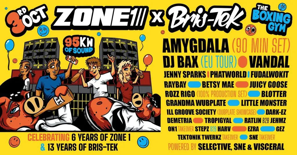 Bris-Tek x Zone 1 Birthday Bash
