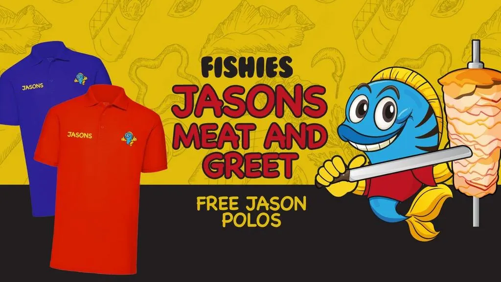 FISHIES BATH - JASONS MEAT AND GREET - FREE KEBABS