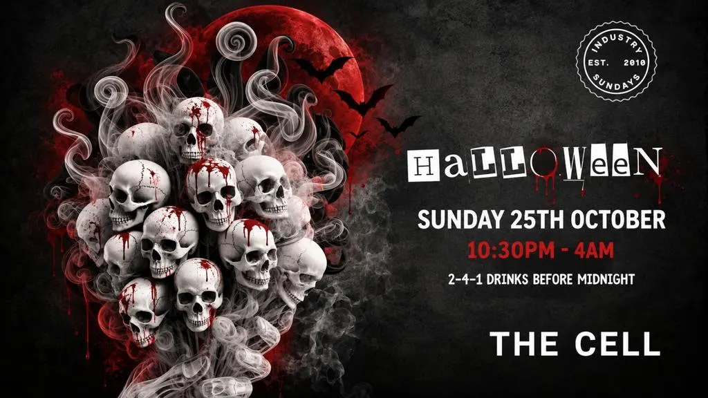Sundays @ The Cell HALLOWEEN SPECIAL! - 241 DRINKS BEFORE MIDNIGHT