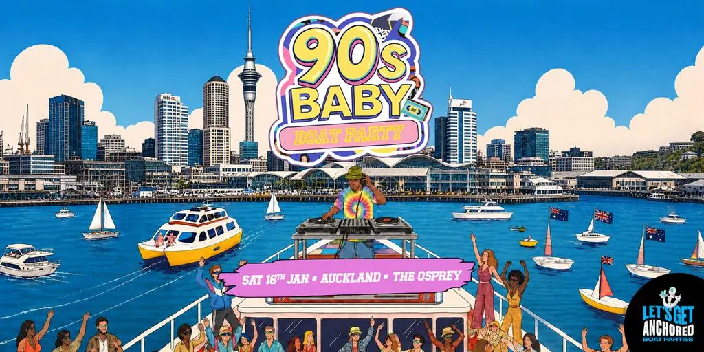 90's Baby Boat Party - Auckland