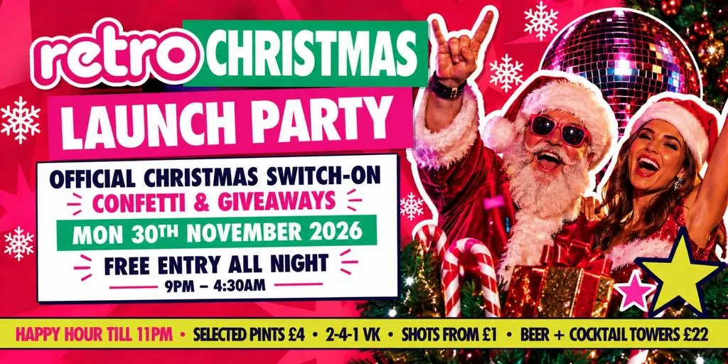 ๐ RETRO CHRISTMAS LAUNCH PARTY 2026 ๐
