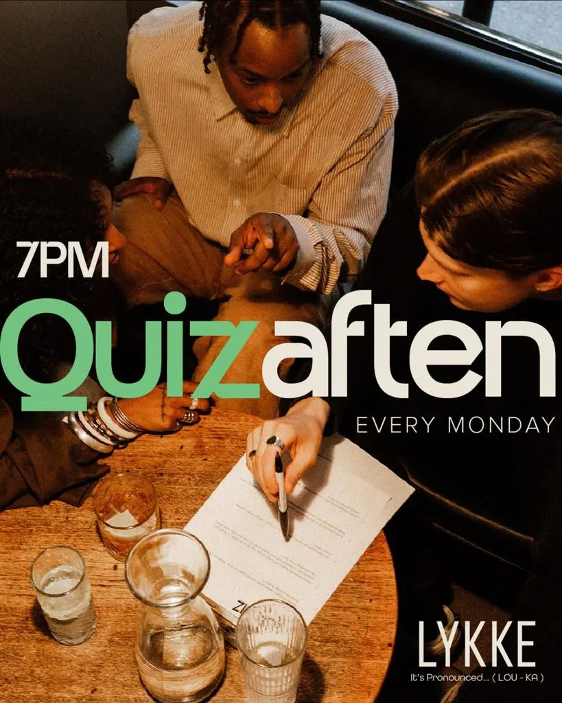 LYKKE QUIZ MONDAYS
