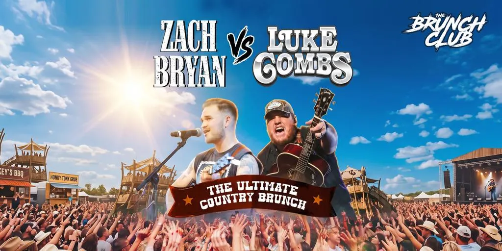Zach Bryan Vs Luke Combs Brunch - Manchester