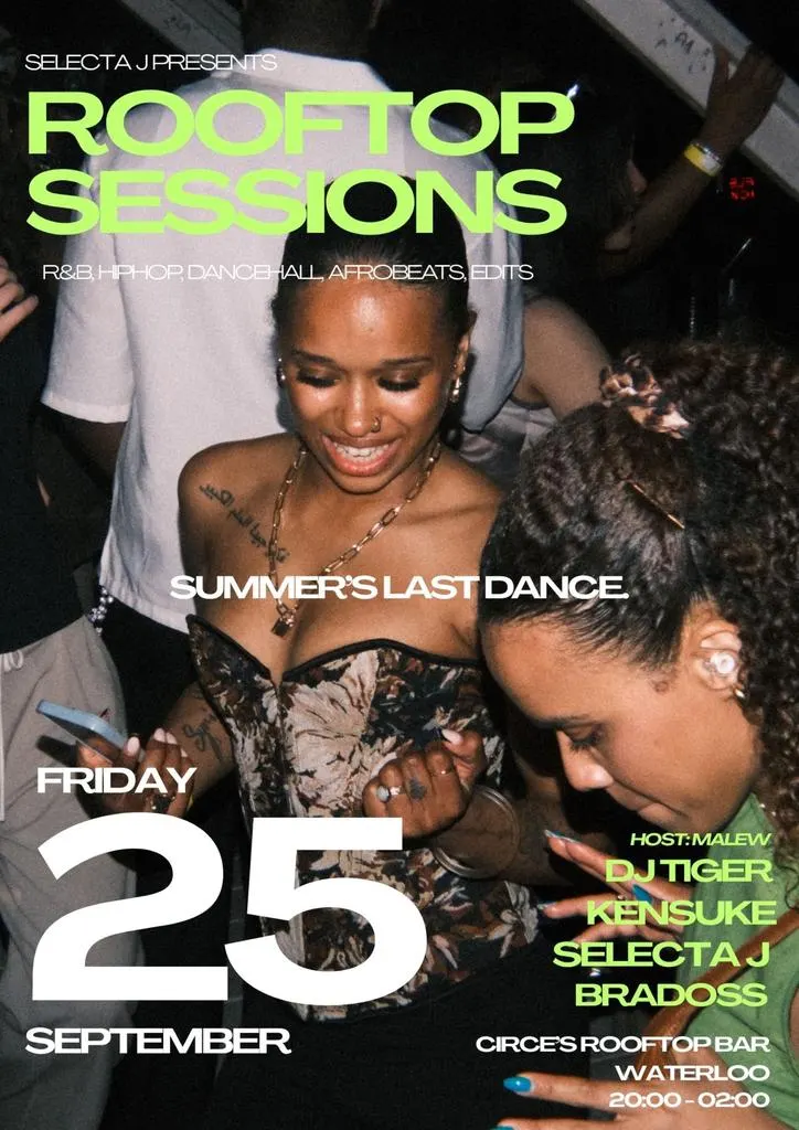Rooftop Sessions @ Circe's | Summer's Last Dance