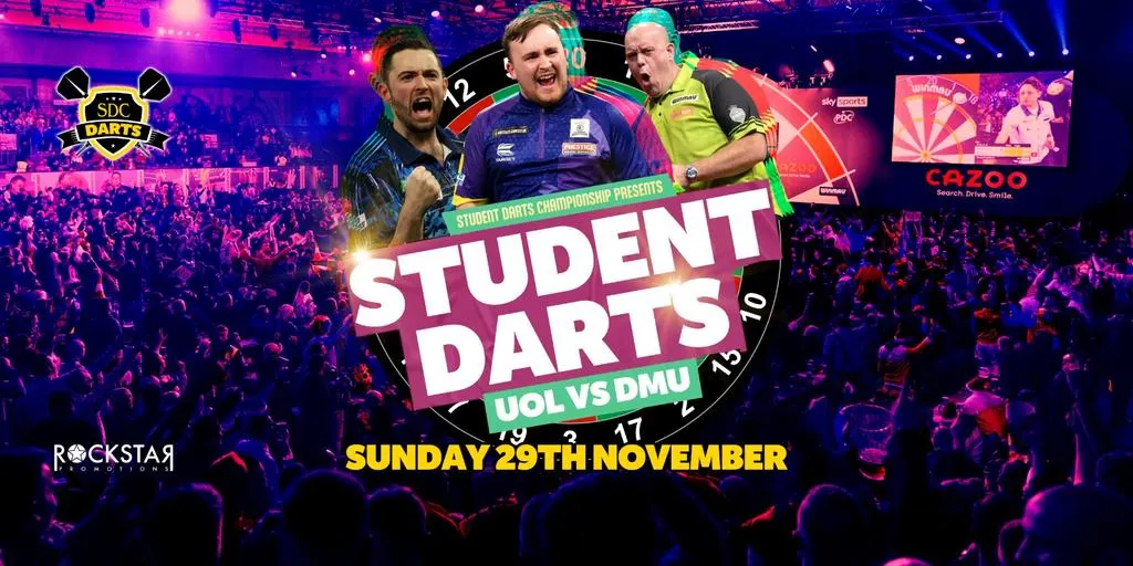 Student Darts! Battle of the Uni's - UOL vs DMU!