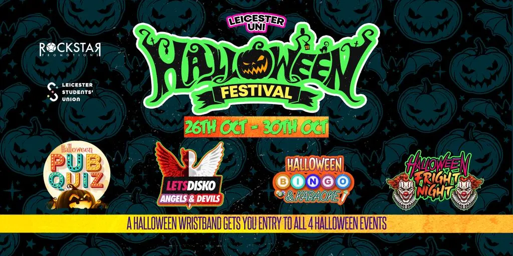 Leicester Uni Halloween Festival 2026
