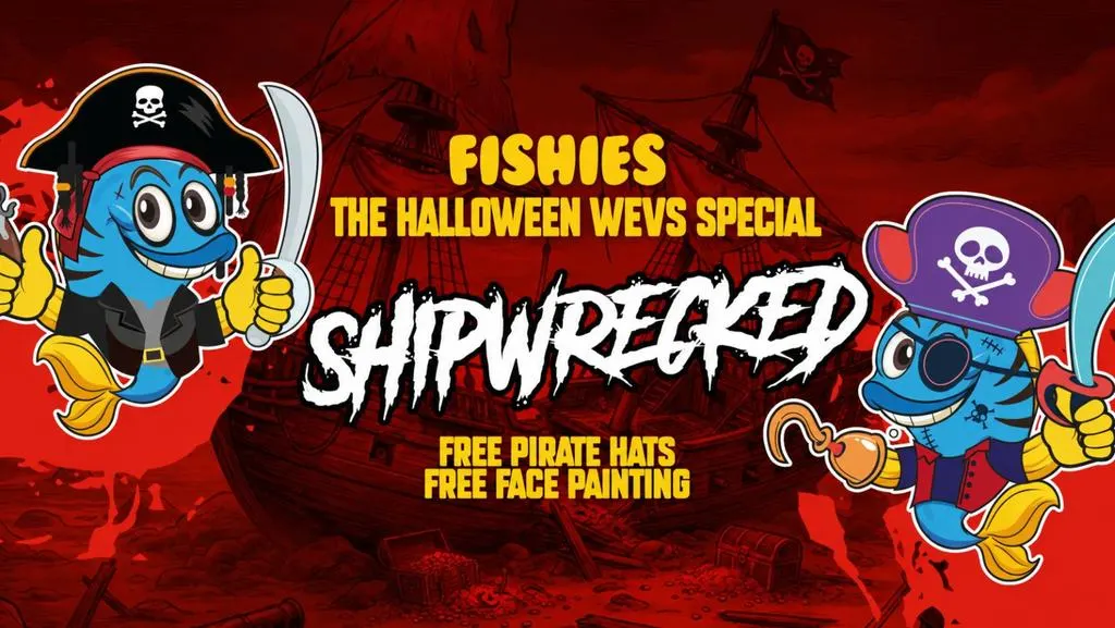 Fishies Cambridge WEVS | ShipWrecked HALLOWEEN Special