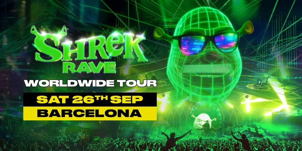 Shrek Rave Is Coming To Barcelona!