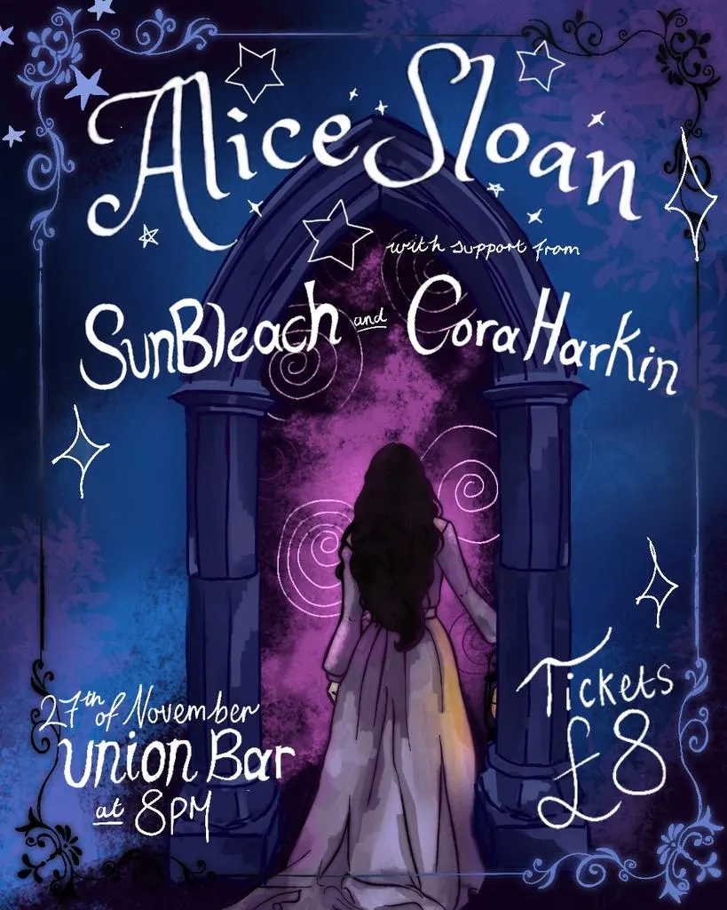 Alice Sloan at the Student Union