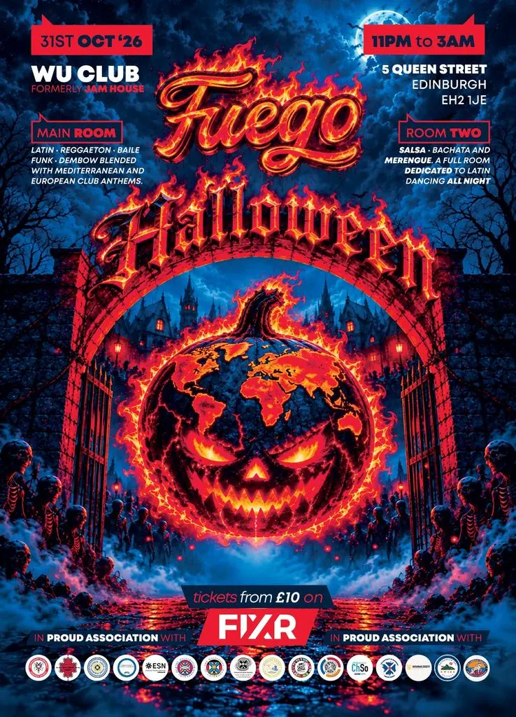 FUEGO • HALLOWEEN SPECIAL • SAT 31ST OCTOBER