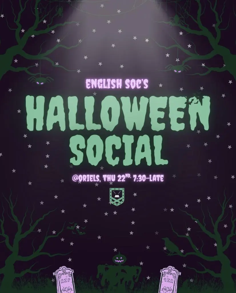 English Society Halloween Social