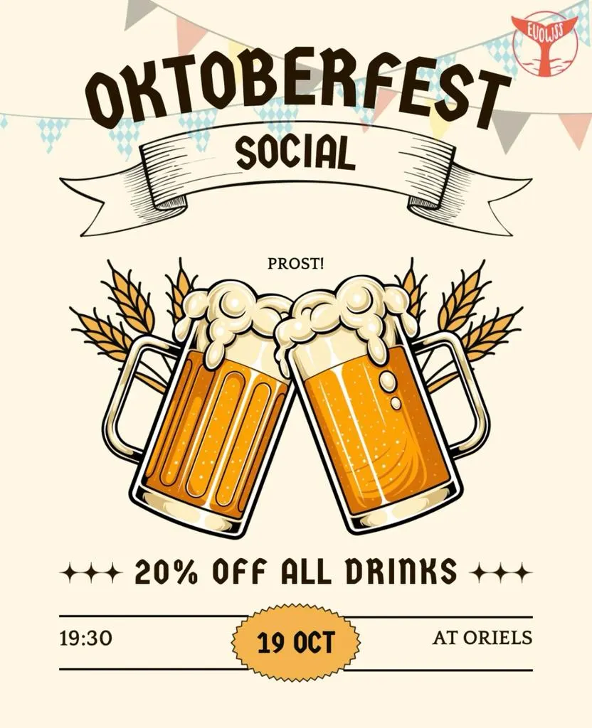 Oktoberfest Social @ Oriels