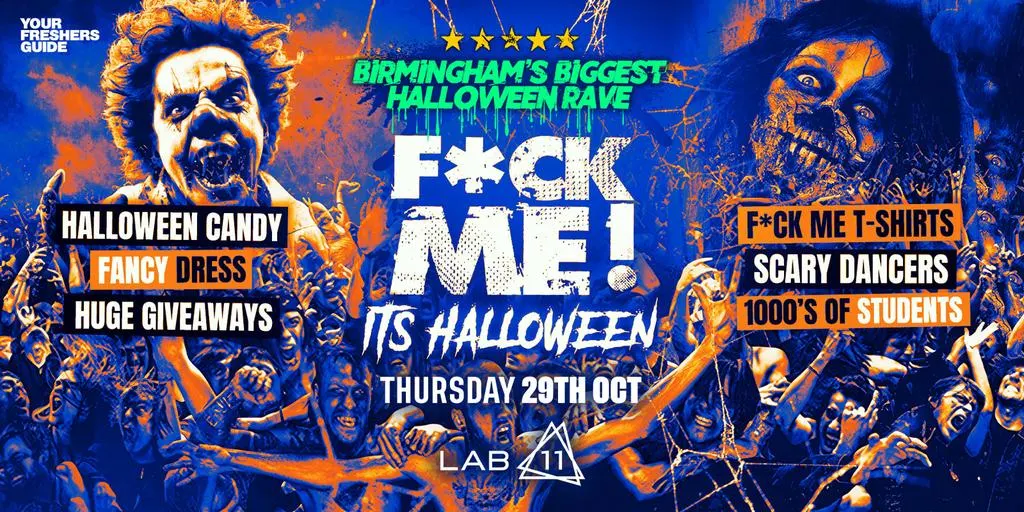 F*CK ME It's Halloween - Birmingham