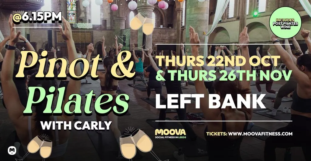 PINOT & PILATES w/ Carly - Thurs 26th Nov @ 6.15pm