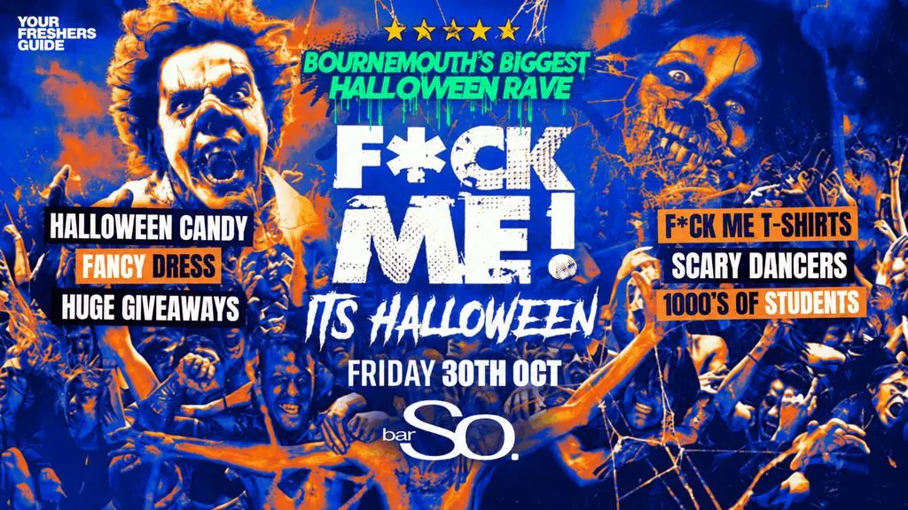 F*CK ME It's Halloween - Bournemouth