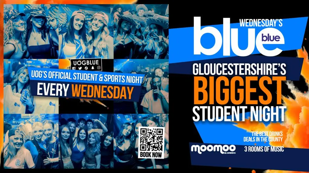 Blue & Blue | GLOUCESTERSHIRE'S BIGGEST STUDENT NIGHT 💙