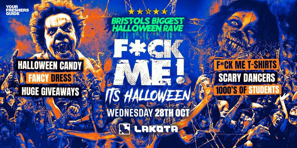 F*CK ME It's Halloween - Bristol