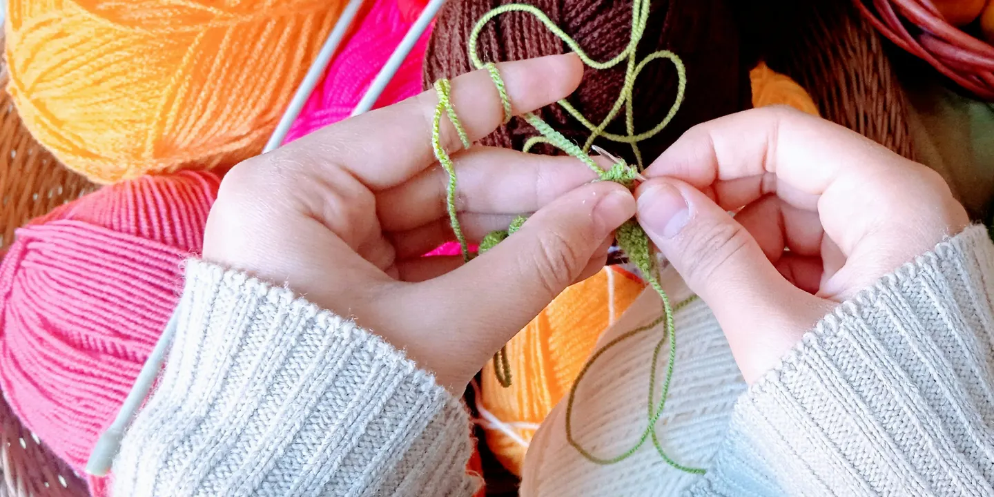 Knit and natter