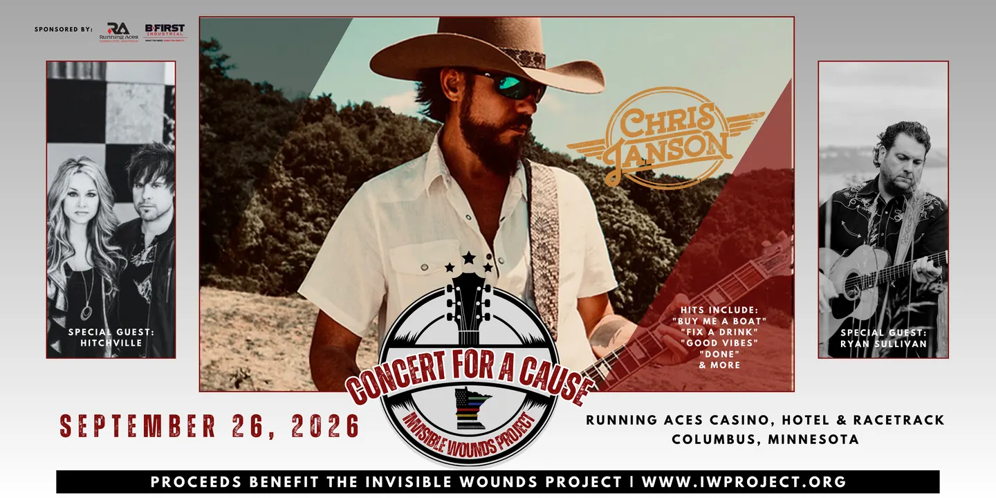 Chris Janson - Invisible Wounds Project Concert for a Cause