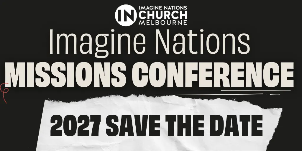 2027 SAVE THE DATE Imagine Nations Missions Conference