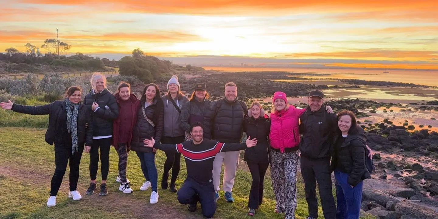 SUNRISE WALK - Williamstown Sandy Point Walk + Dip - 5.5km (Dog Friendly)