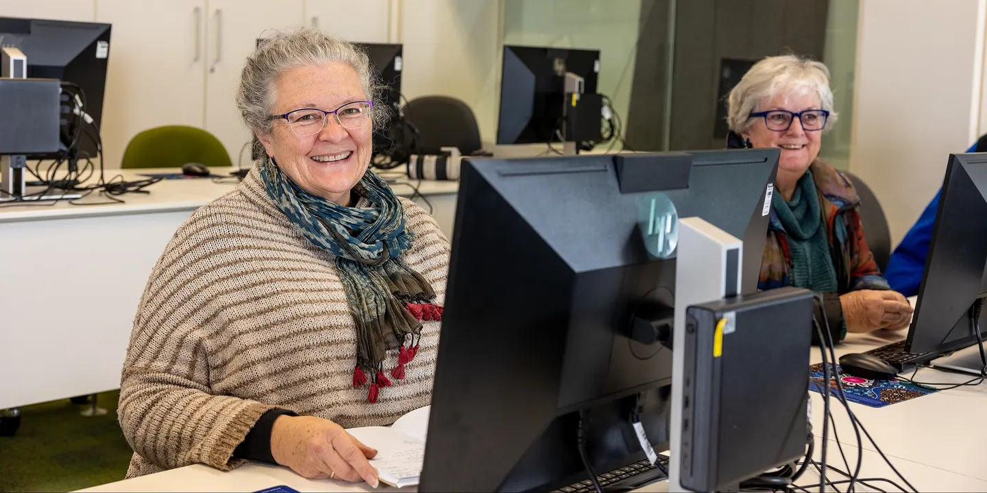Digital help drop-in