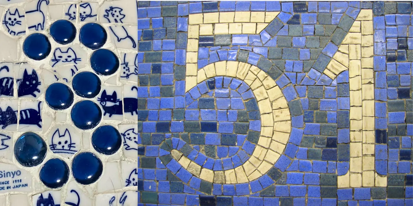 Beginner Mosaics: House Numbers or Wall Art with Heather