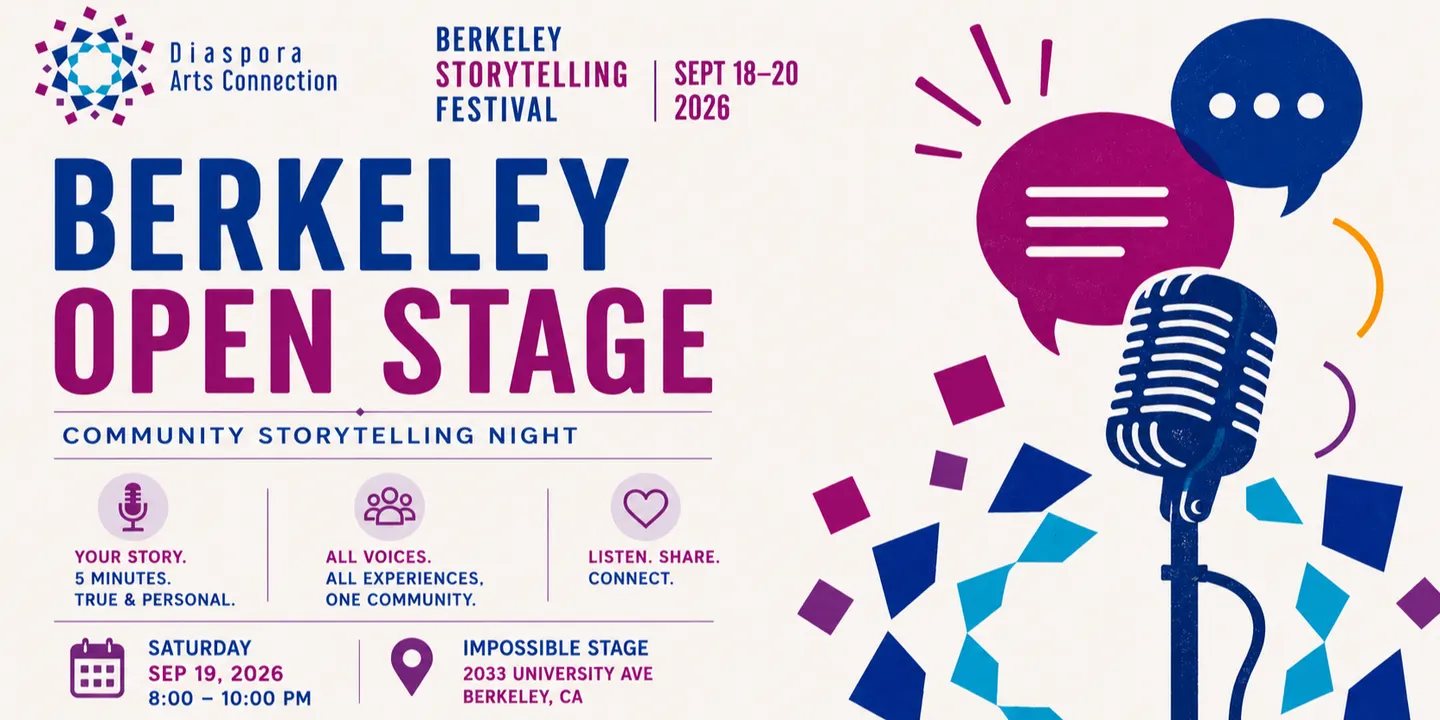 Berkeley Storytelling Festival 2026 | Berkeley Open Stage