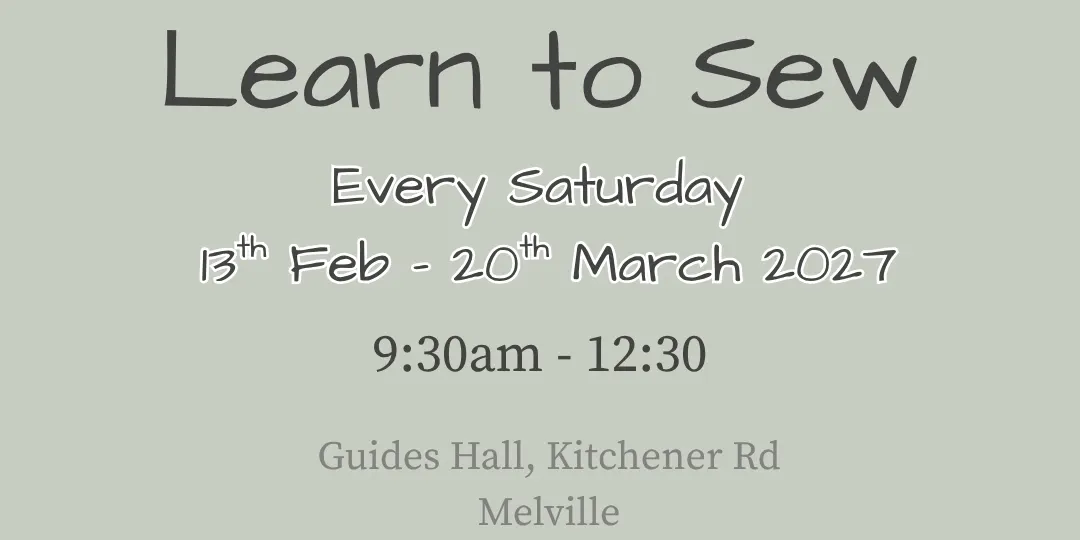 Learn to Sew Saturday Morning