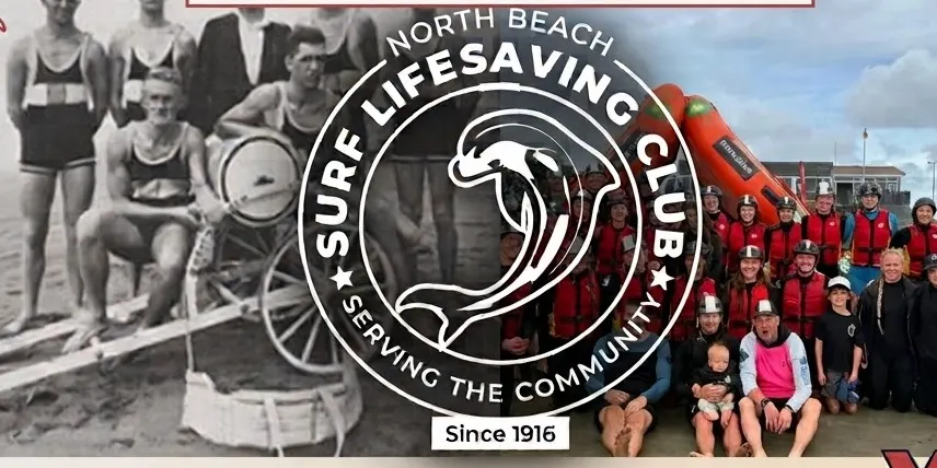 🖤🤍 110 Years of North Beach SLSC: A 'Black & White' Celebration 🤍🖤