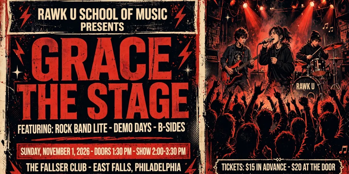 Rawk U Presents: Grace The Stage Fall 2026