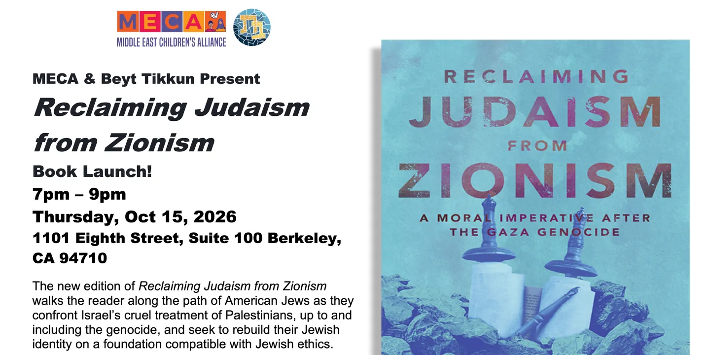 Reclaiming Judaism from Zionism - Book Launch