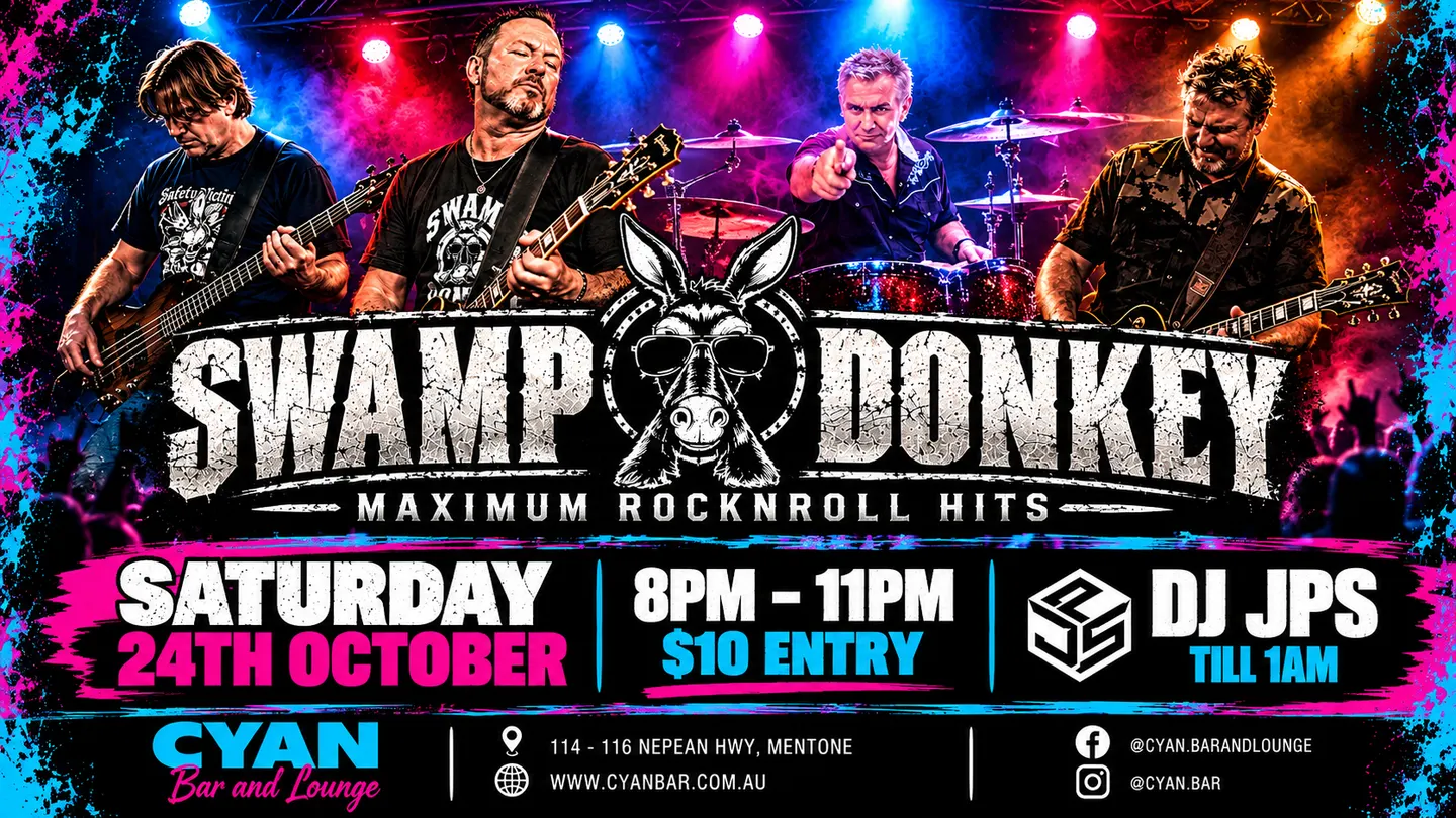 SWAMP DONKEY LIVE AT CYAN