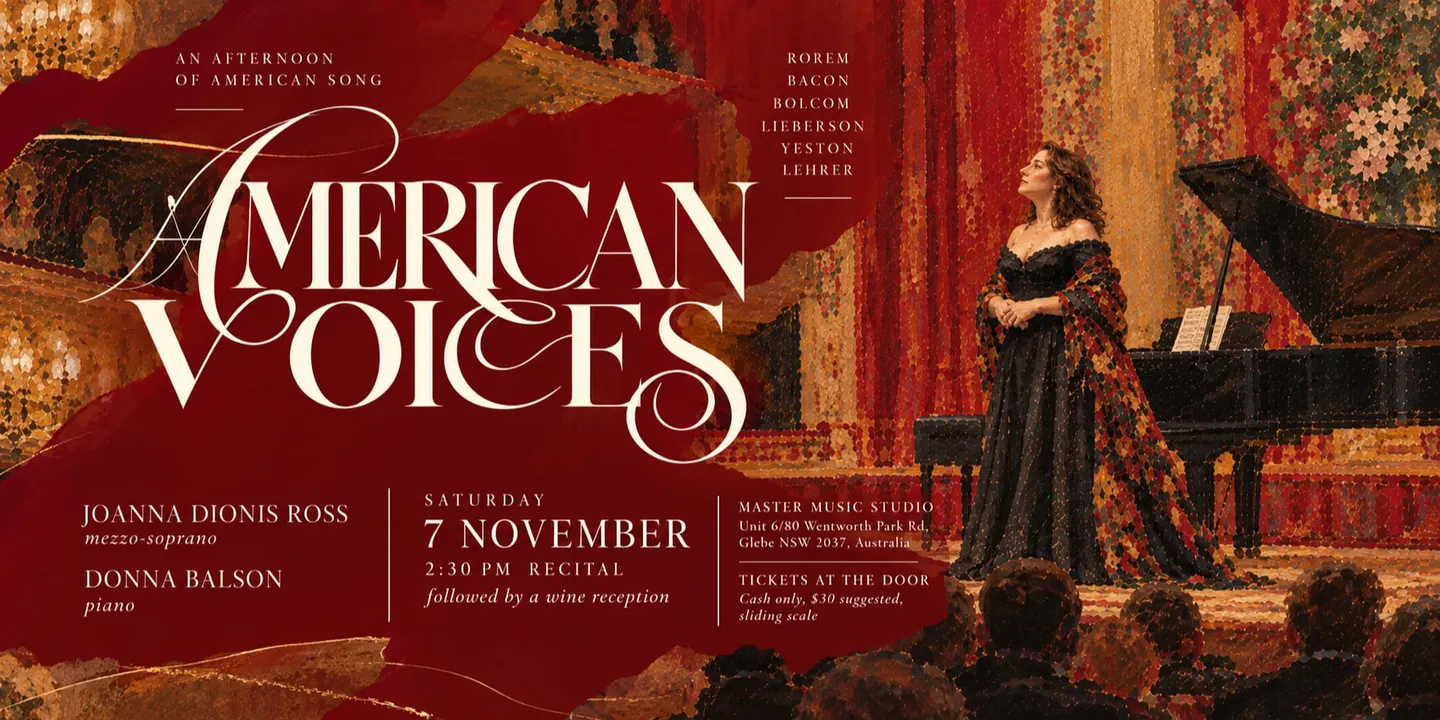 American Voices: An Afternoon of Contemporary Song