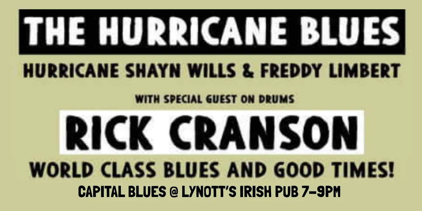 Capital Blues Presents: Hurricane Blues