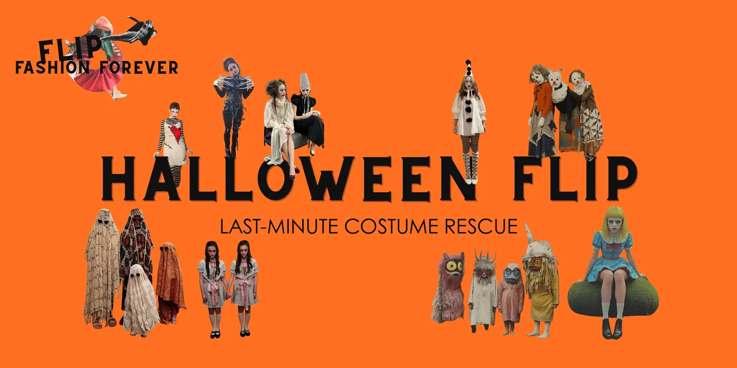 HALLOWEEN COSTUME FLIP!