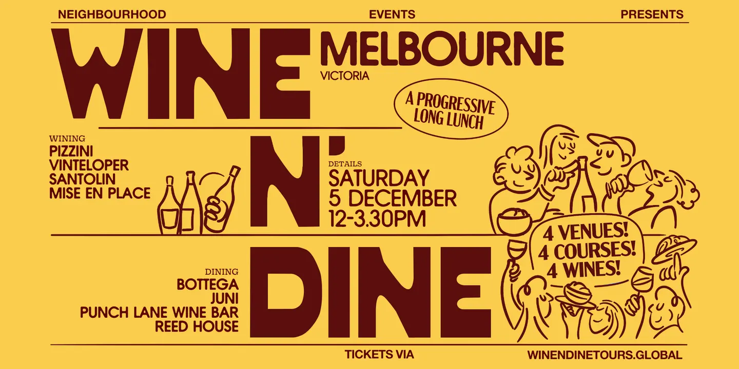 Wine N' Dine | Melbourne (VIC)