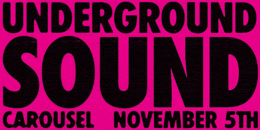 UNDERGROUND SOUND 001
