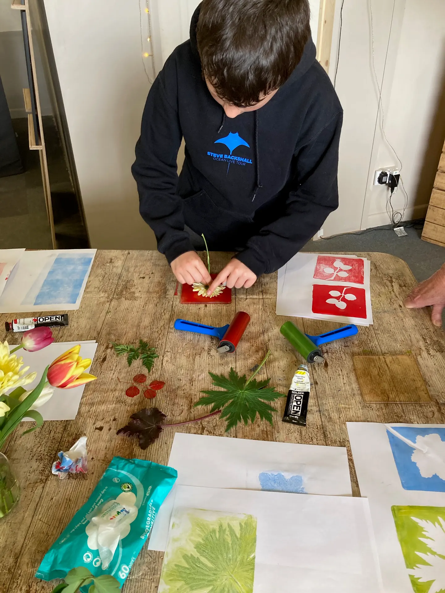 Kids Printing Workshop October 28th 10:00 am - 11:30 am
