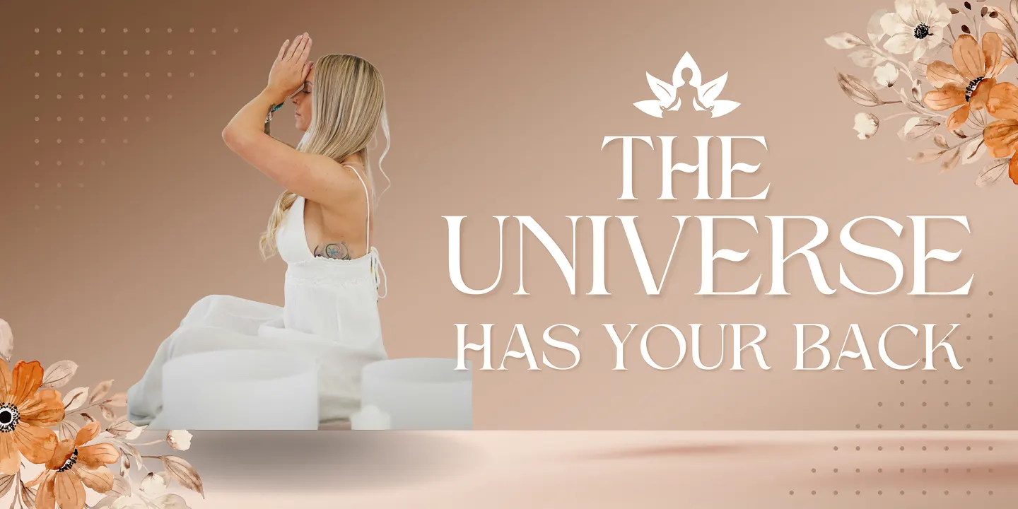 The Universe has your back- 12 Month Meditation Container