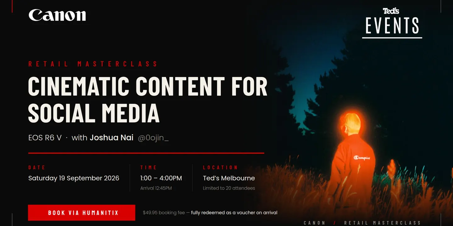 Cinematic Content for Social Media with Joshua Nai