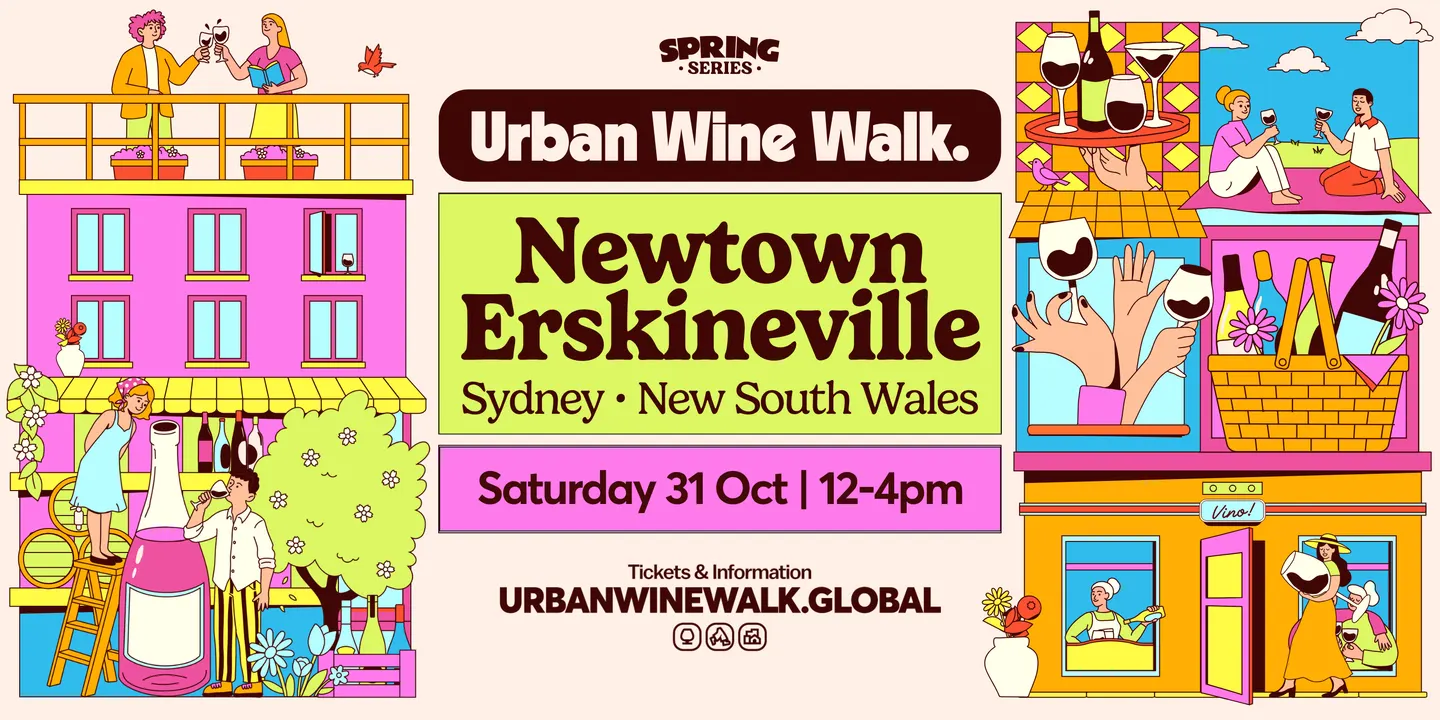 Urban Wine Walk | Newtown & Erskineville (NSW)