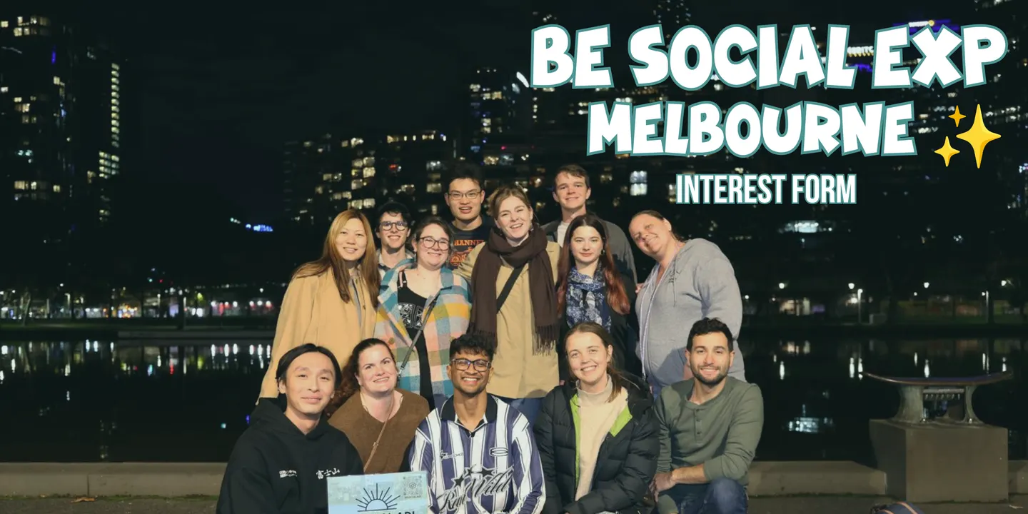 Melbourne Trip Take 2 - Register Your Interest (20s & 30s)