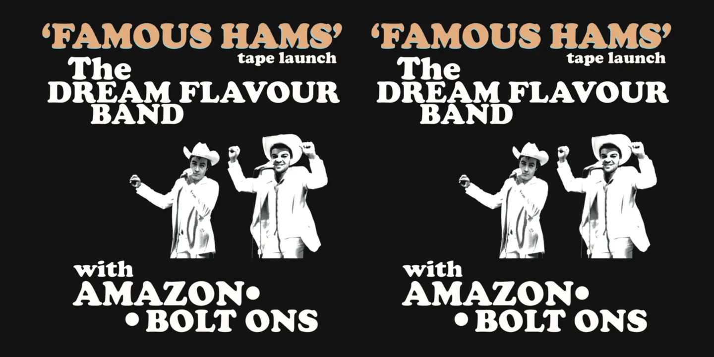 The Dream Flavour Band tape launch W/ AMAZON + Bolt Ons