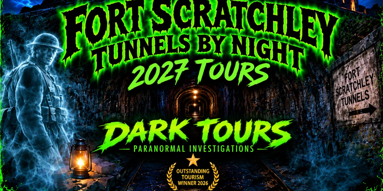 Fort Scratchley Tunnels By Night