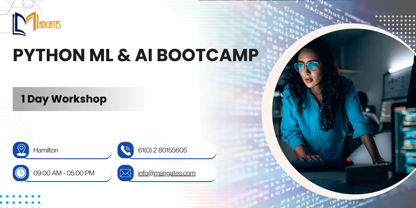 Python ML & AI Bootcamp: 1 Day Practical Workshop in Hamilton