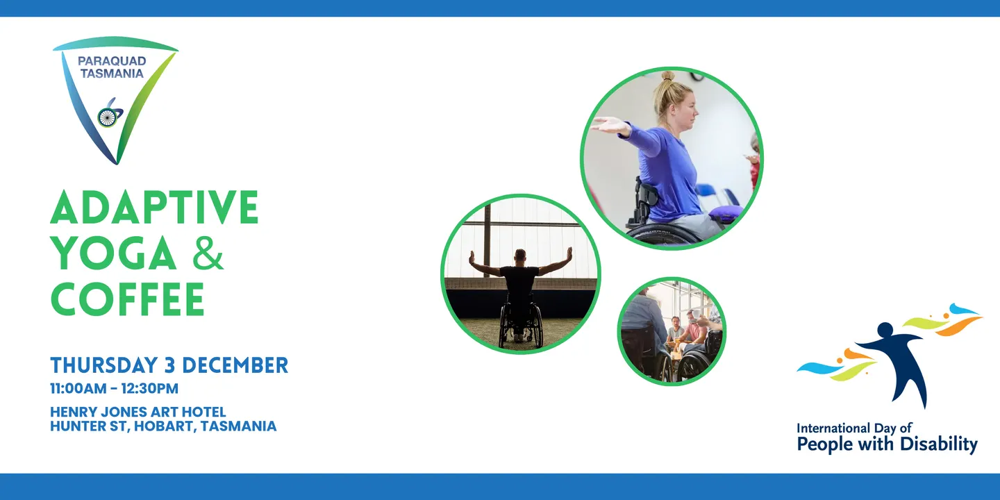 International Day of People with Disability - Adaptive Yoga & Coffee