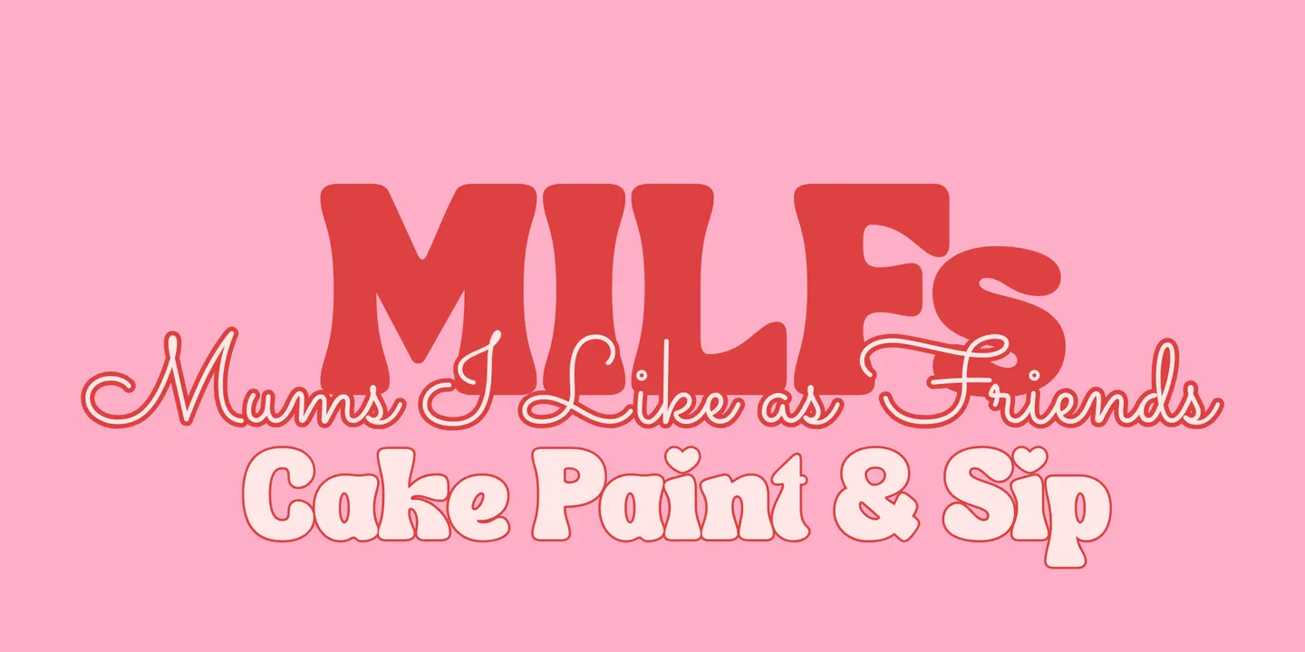 MILF Cake Paint Fun